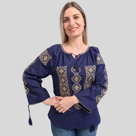 Ie damă Ziana culoare albastră [1]