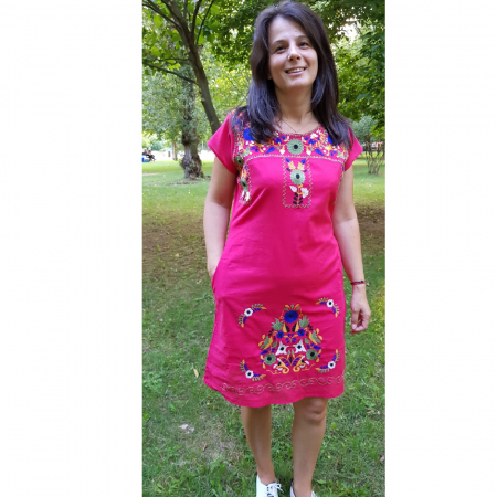 Produse casual - Rochie vară Cati, culoare roz
