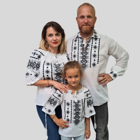 Seturi pentru familie - Set mamă-tată-fiică Valentina