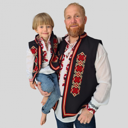 Seturi pentru familie - Set tată-fiu veste Cantemir