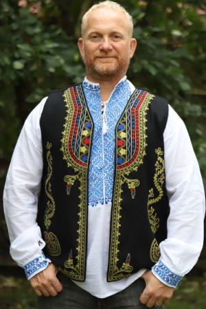 Vestă bărbați Gheorghe tricolor [1]
