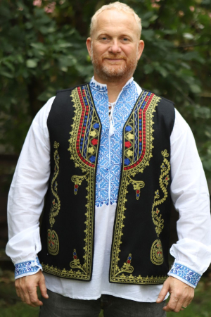 veste - Vestă bărbați Gheorghe tricolor