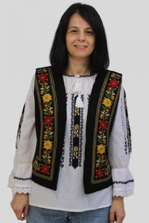 Vestă damă flori de toamnă [1]