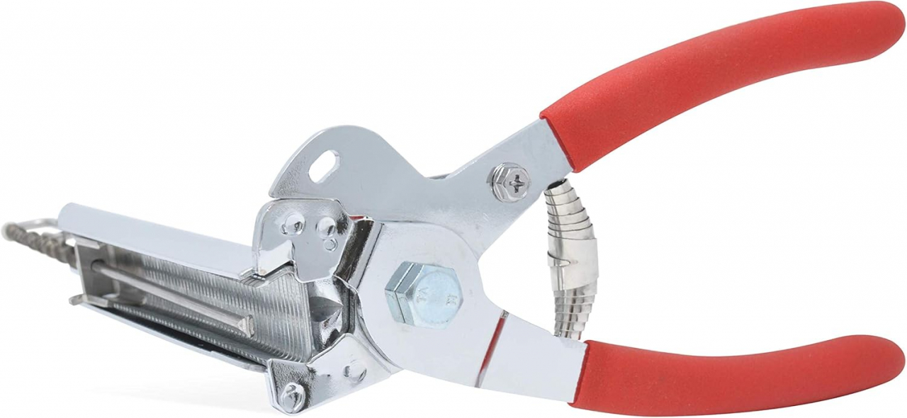 Cleste capsator sarma ghimpata, sarma bordurata, gabioane cu inele triunghi mari si magazie reglabila RO-DOZ 33 [13]