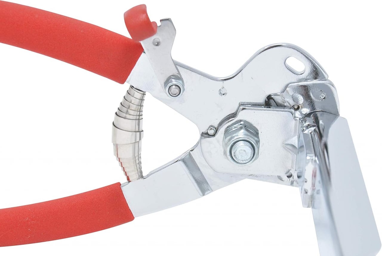 Cleste capsator sarma ghimpata, sarma bordurata, gabioane cu inele triunghi mari si magazie reglabila RO-DOZ 33 [10]