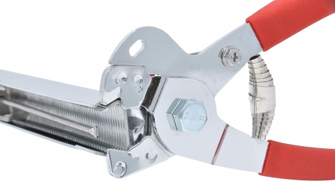 Cleste capsator sarma ghimpata, sarma bordurata, gabioane cu inele triunghi mari si magazie reglabila RO-DOZ 33 [11]