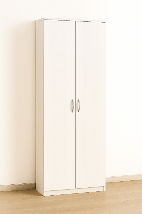 Dulap 2 usi si 4 polite, 200x80x40, Alb [2]