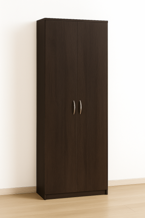 Dulap 2 usi si 4 polite, 200x80x40, Wenge [2]