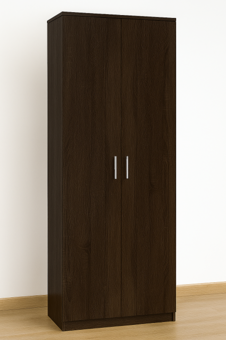 Dulap 2 Usi si Bara de Haine, 200x80x50, Wenge [2]