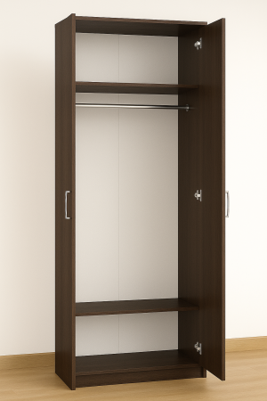 Dulap 2 usi - Dulap 2 Usi si Bara de Haine, 200x80x50, Wenge