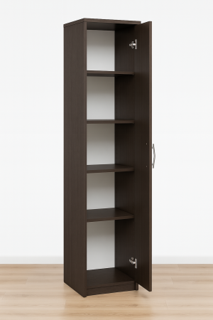 Dulap 1 usa - Dulap cu o usa si 4 Polite, 200x45x45, Wenge