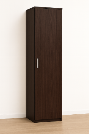 Dulap cu o usa si Bara de Haine, 200x45x45, Wenge [1]
