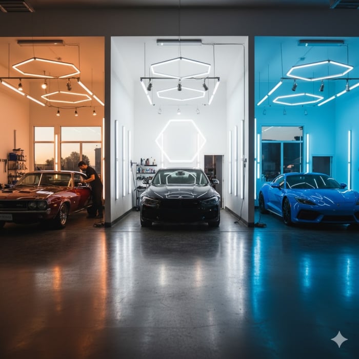 1 Hexagon led honeycomb CCT 92 X 84cm 42w [1]