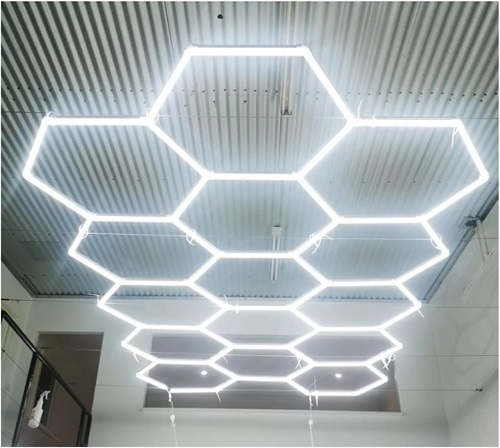 15 hexagoane led honeycomb fara rama led [2]