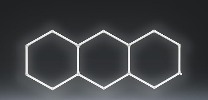 3 hexagoane led honeycomb [3]