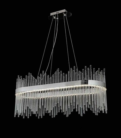 Candelabru led modern 80w 80x35cm Gold/Silver [2]