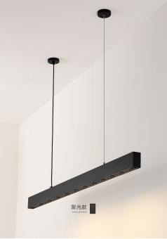 CORP led suspendat NEGRU 40W 1.2M [2]