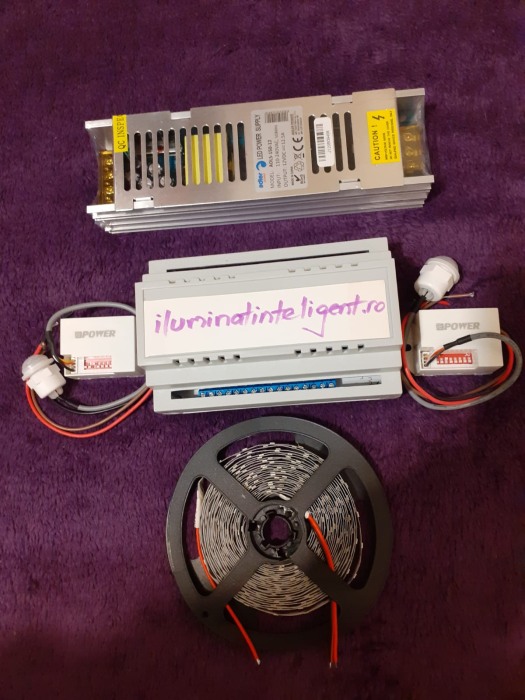 Kit iluminat inteligent pentru trepte interioare [5]