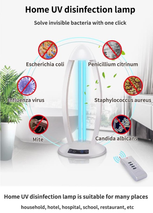 Lampa Sterilizare Germicida cu UVC si Ozon 38W [3]
