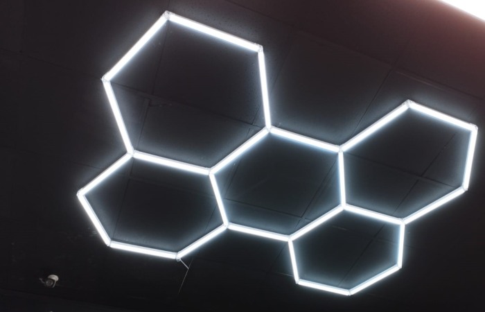 Led HONEYCOMB  5 HEXAGOANE 200w rece sau neutru pentru iluminat led clar [3]