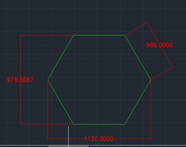 Led tavan honeycomb - 1 hexagon [2]
