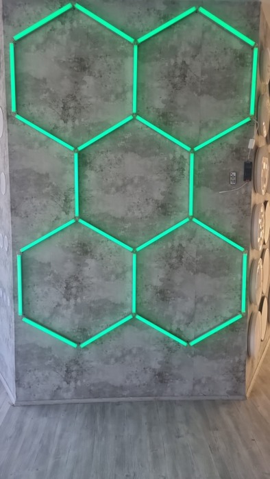 5 hexagoane led RGB Dream pentru sala sau cazino [3]
