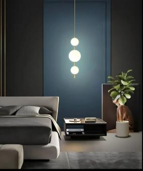 Lustra globuri gold [1]
