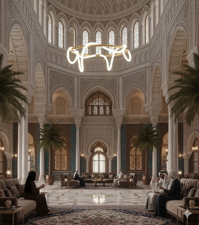 LUSTRA LED 190w ROSE GOLD Neon flex [4]