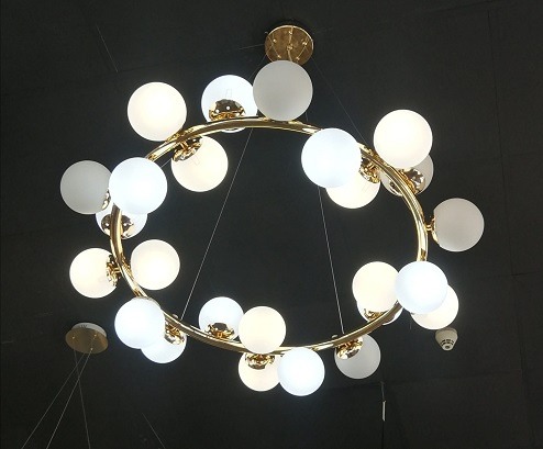 Lustra led 25 globuri 100cm [3]