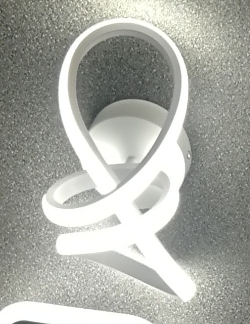 LUSTRA LED 3 FUNCTII SPIRALA ALBA 20W [2]