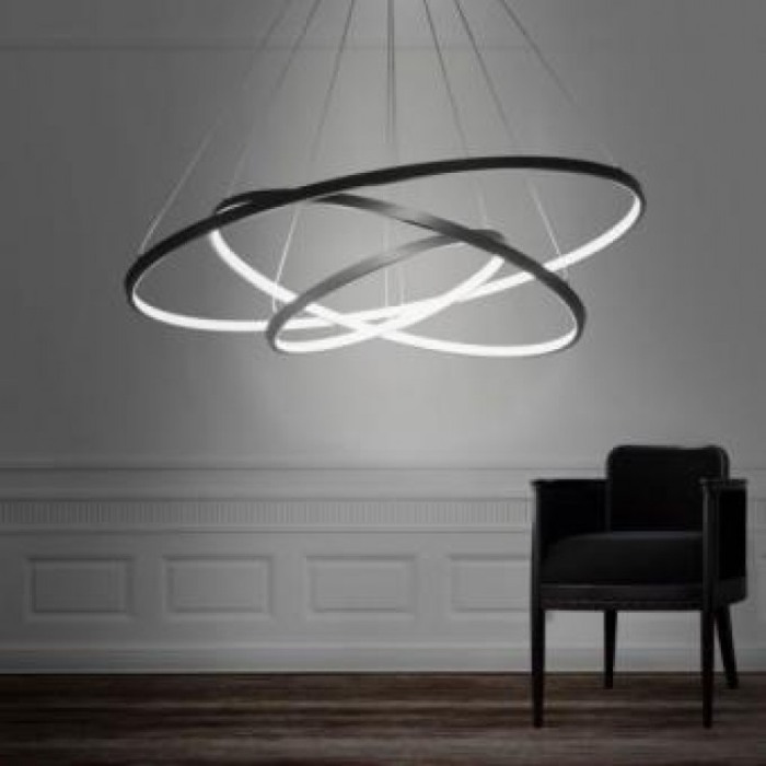 Lustra LED 96W dimabila cu telecomanda [2]