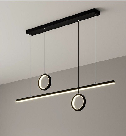 Lustra led cu telecomanda 52w [2]