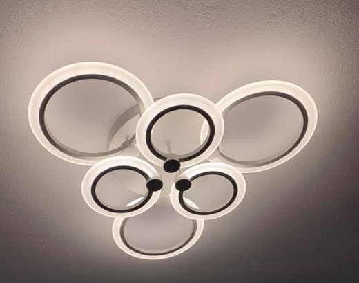 Lustra led dimabila  - 100W cu telecomanda 3 functii [2]