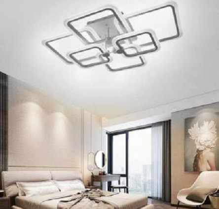 Lustra led dimabila 130w cu telecomanda 3 functii [3]