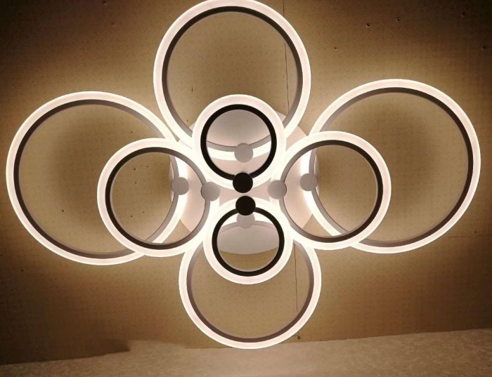 Lustra led dimabila 150w cu telecomanda 3 functii [4]