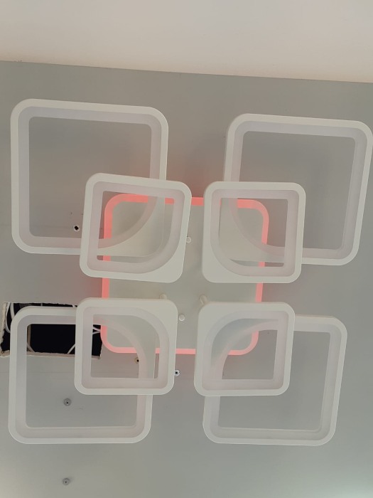 Lustra LED dimabila 160W cu RGB si telecomanda 4 functii [2]