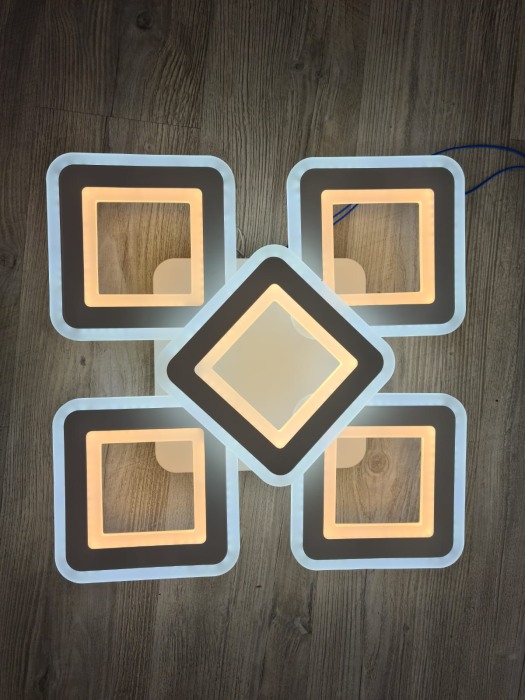 Lustra led dimabila 160w cu telecomanda 3 functii [3]