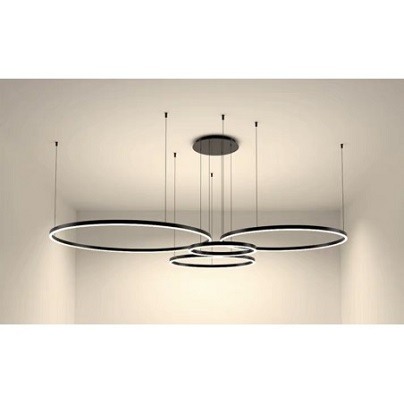 Lustra led dimabila 180w neagra [2]
