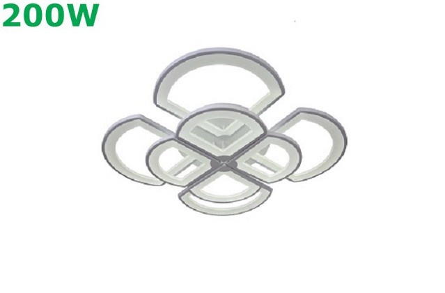 Lustra led dimabila 200W cu telecomanda si 3 functii [2]