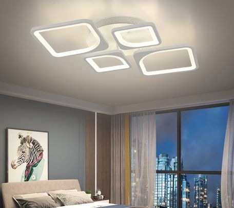 Lustra LED dimabila 80w cu telecomanda [3]