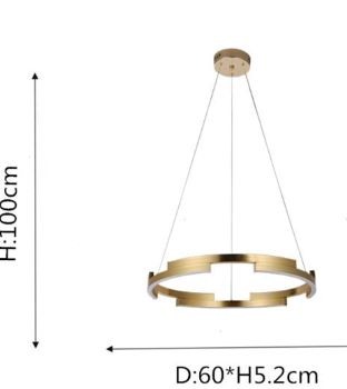 Lustra led dimabila  90w cu telecomanda 3 functii [3]
