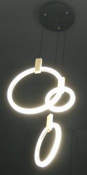 Lustra led dimabila 90w cu telecomanda 3 functii [2]