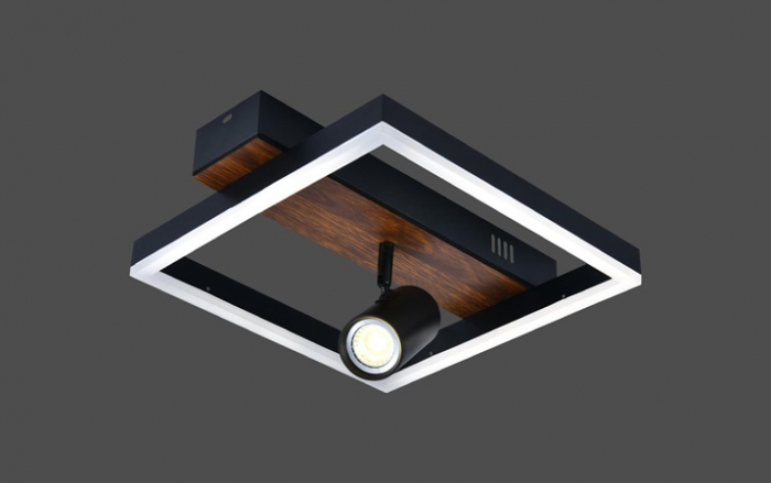 Lustra led dimabila cu telecomanda Coffe [2]