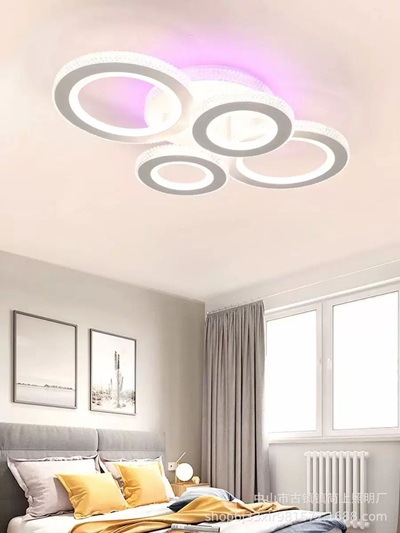 Lustra led dimabila RGB cu telecomanda Cristal 120w [2]