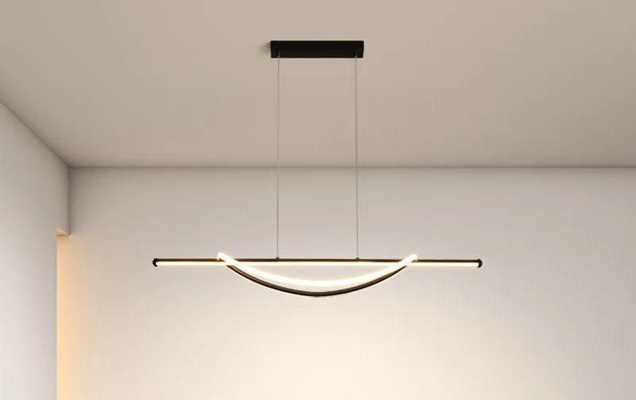 Lustra led eleganta 92w Alba / Neagra [2]