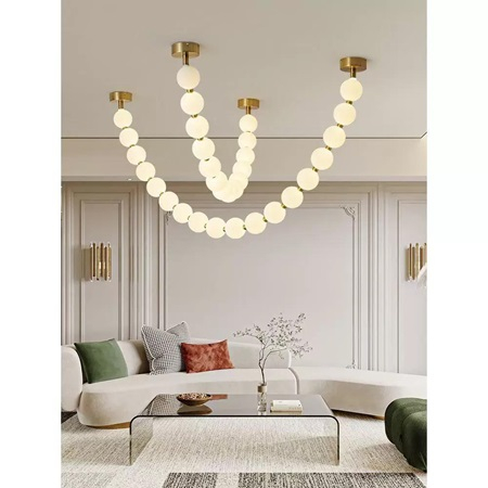 Lustra led eleganta cu globuri [5]