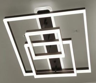 Lustra led  maro dimabila 150w cu telecomanda 3 functii [2]