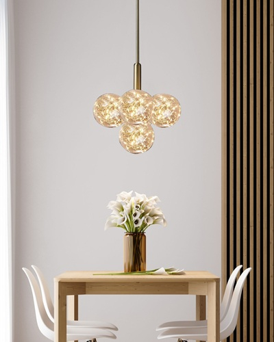 Lustra led moderna lumina calda 5/13 globuri [2]