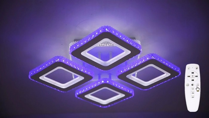 Lustra led - RGB Smart 140w [4]