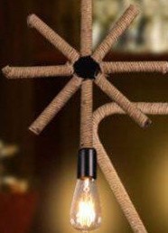 Pendul rustic geometric [4]